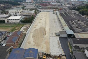 笠岡市茂平・事業用地造成　約4,000坪
