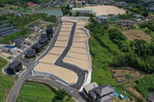 福山市蔵王町・宅地造成　約1800坪